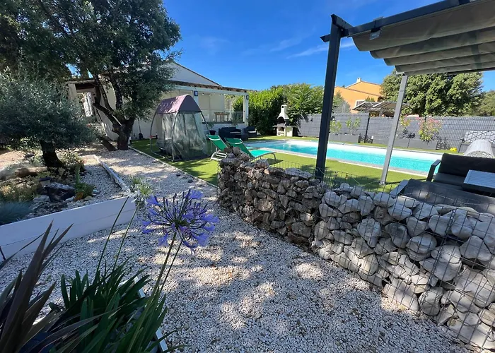 Villa Carpediem Cevennes - Piscine & Terrain Tennis