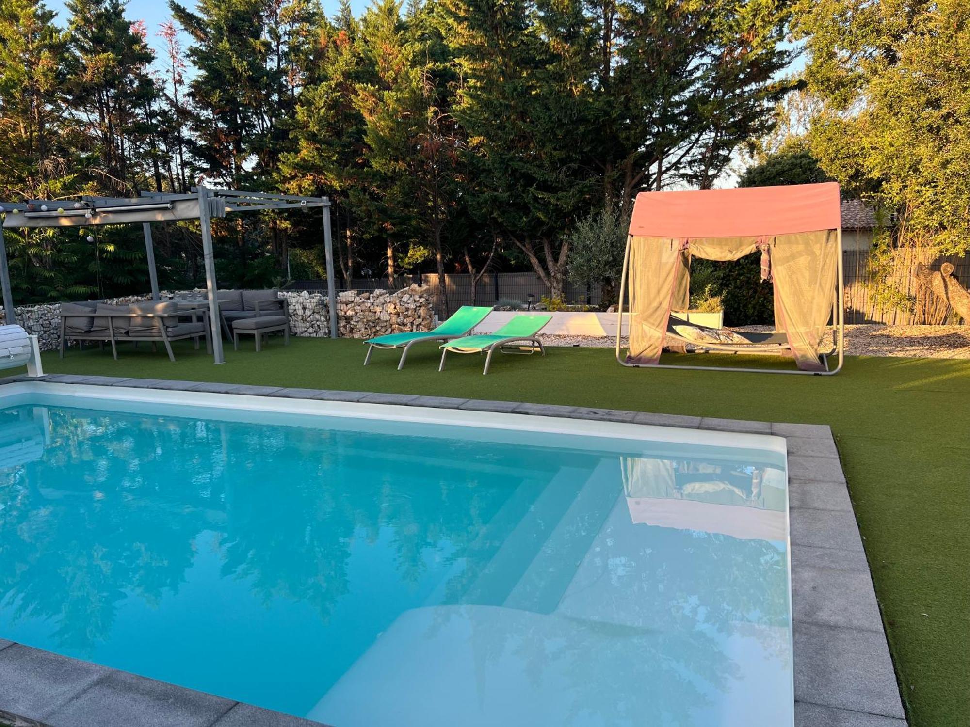 Villa Carpediem Cevennes - Piscine & Terrain Tennis *