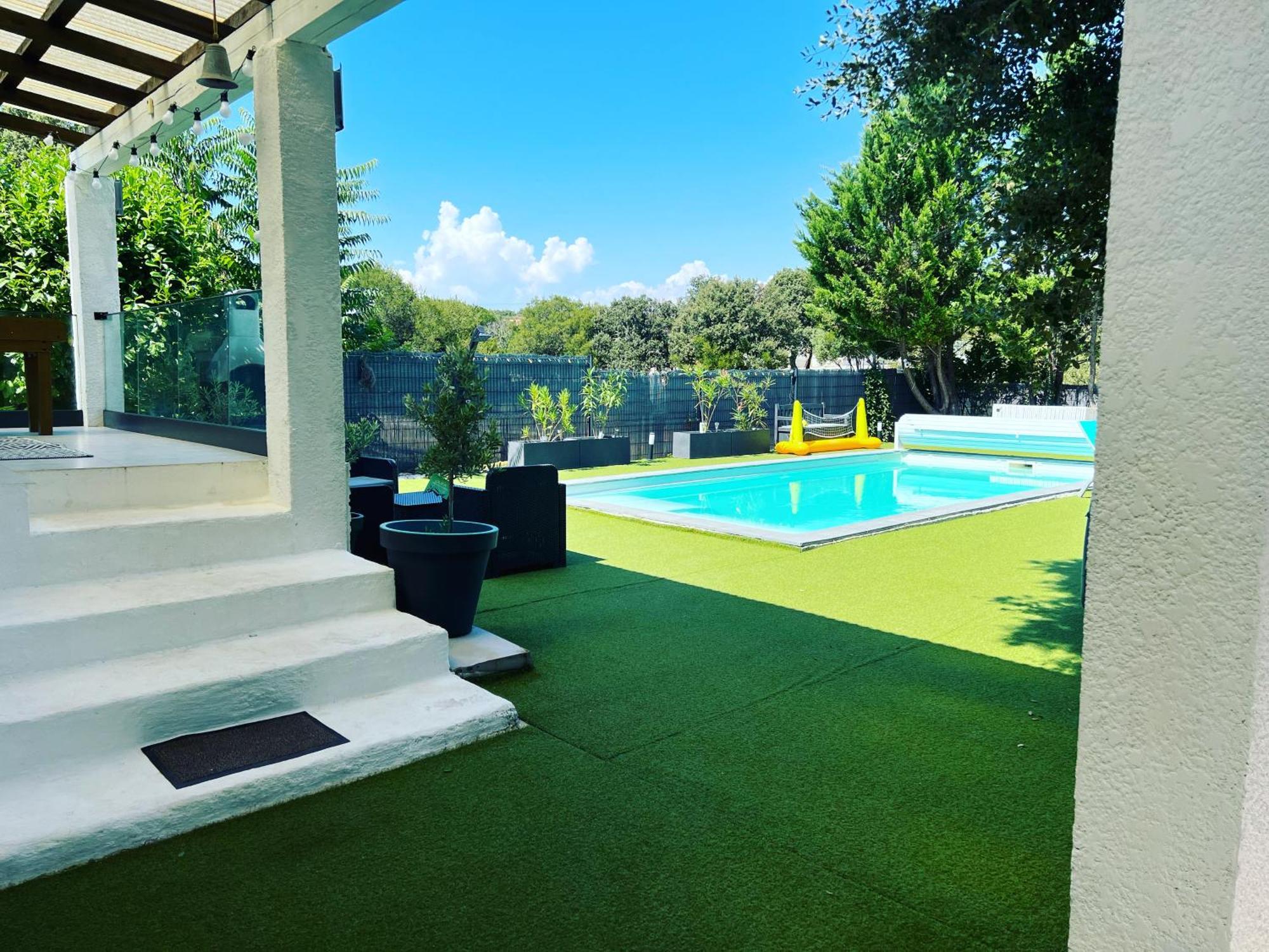 Carpediem Cevennes - Piscine & Terrain Tennis Villa Mejannes-le-Clap
